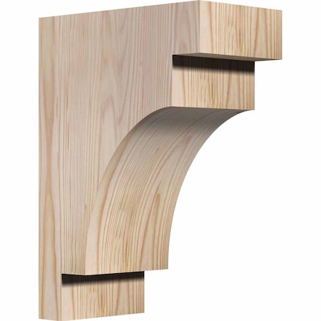 Ekena Millwork Mediterranean Smooth Corbel, Douglas Fir, 5 1/2"W x 10"D x 14"H COR06X10X14MED00SDF